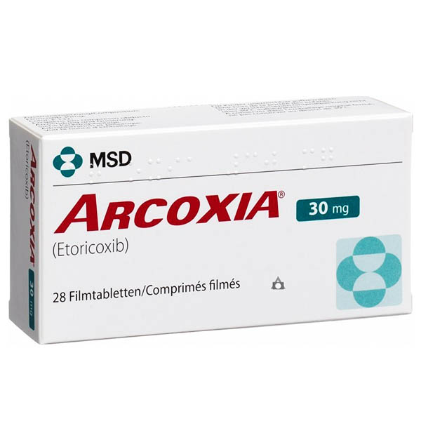 Bijsluiter Arcoxia 30 Mg