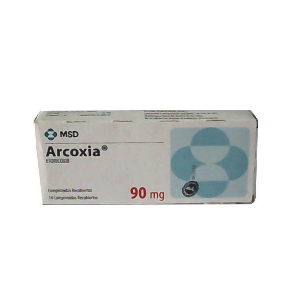 ARCOXIA 90 mg prospect pret compensat